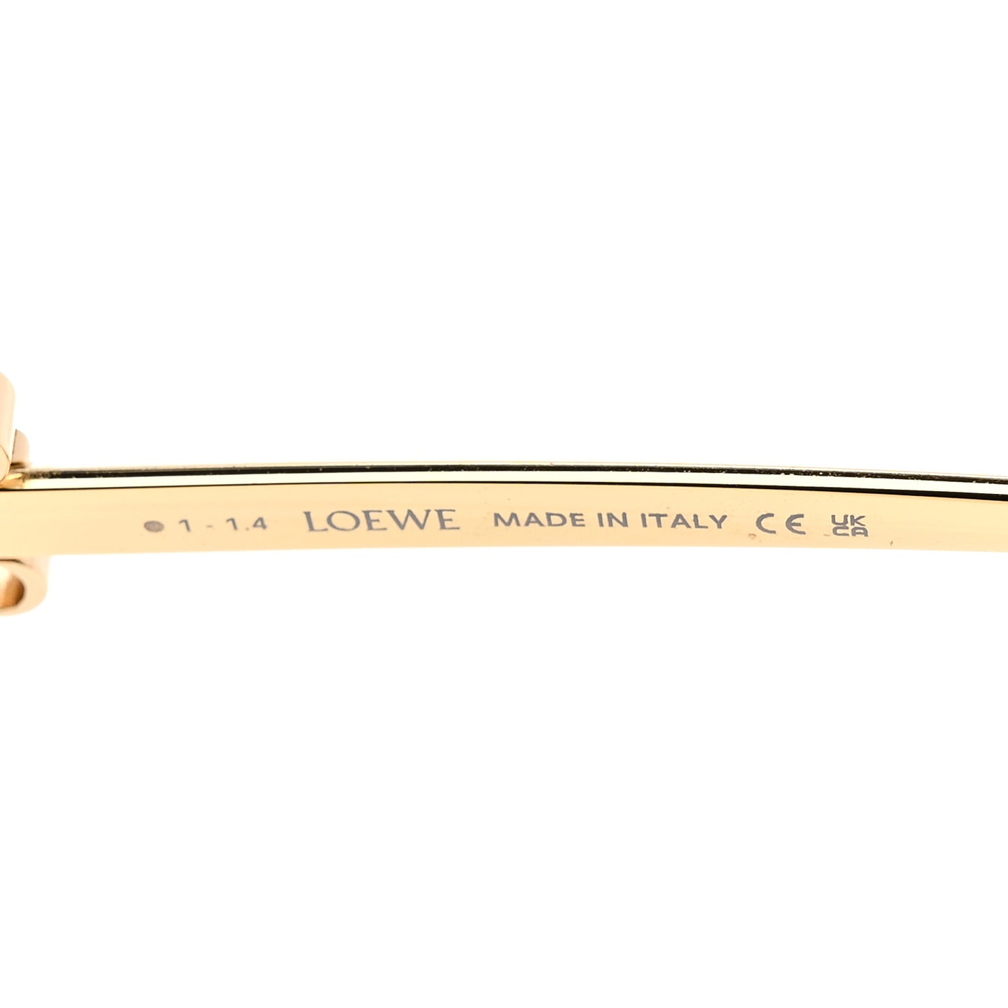 Metal Anagram Hexagonal Sunglasses LW40115U Smoke Moka Gold