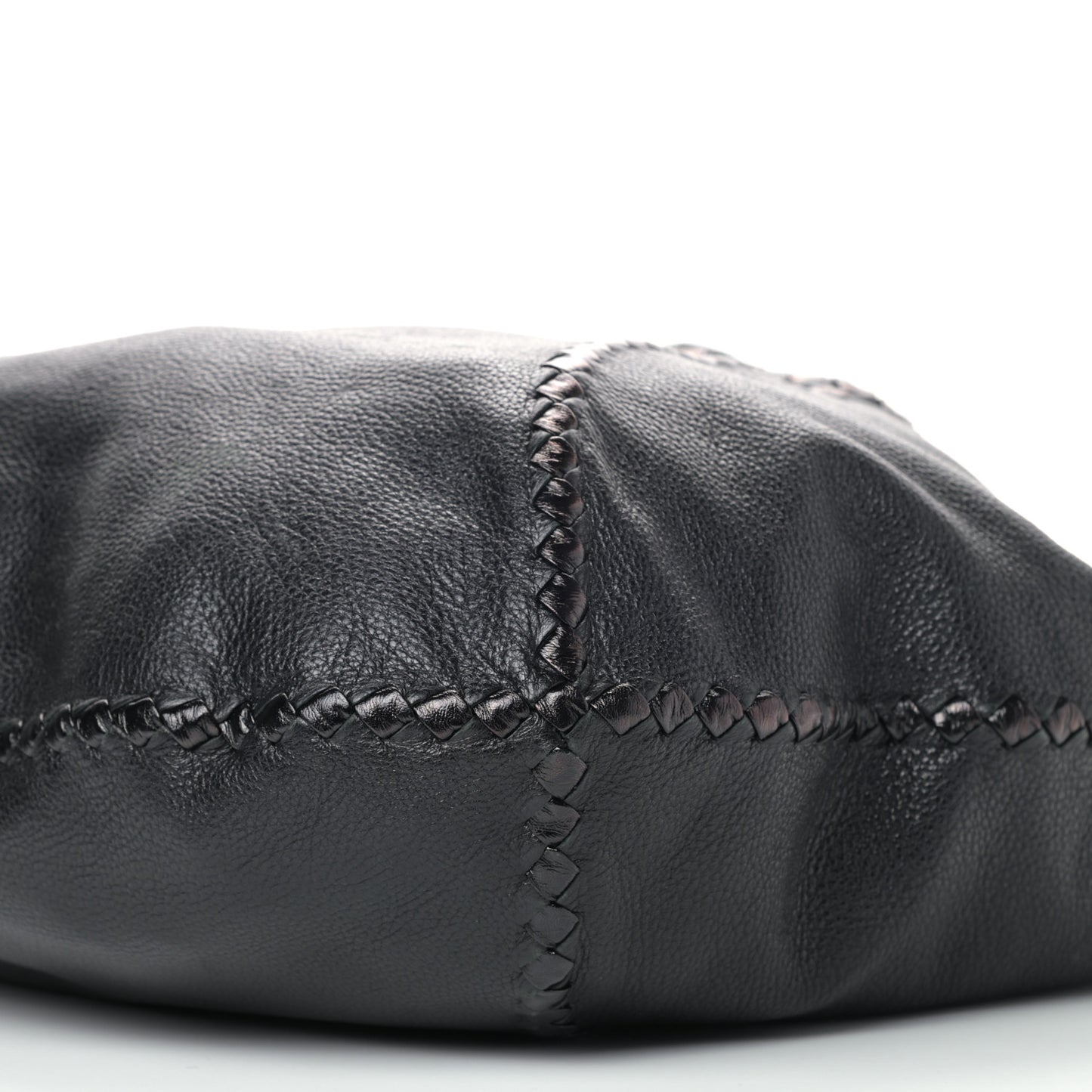 Cervo Deerskin Large Hobo Black