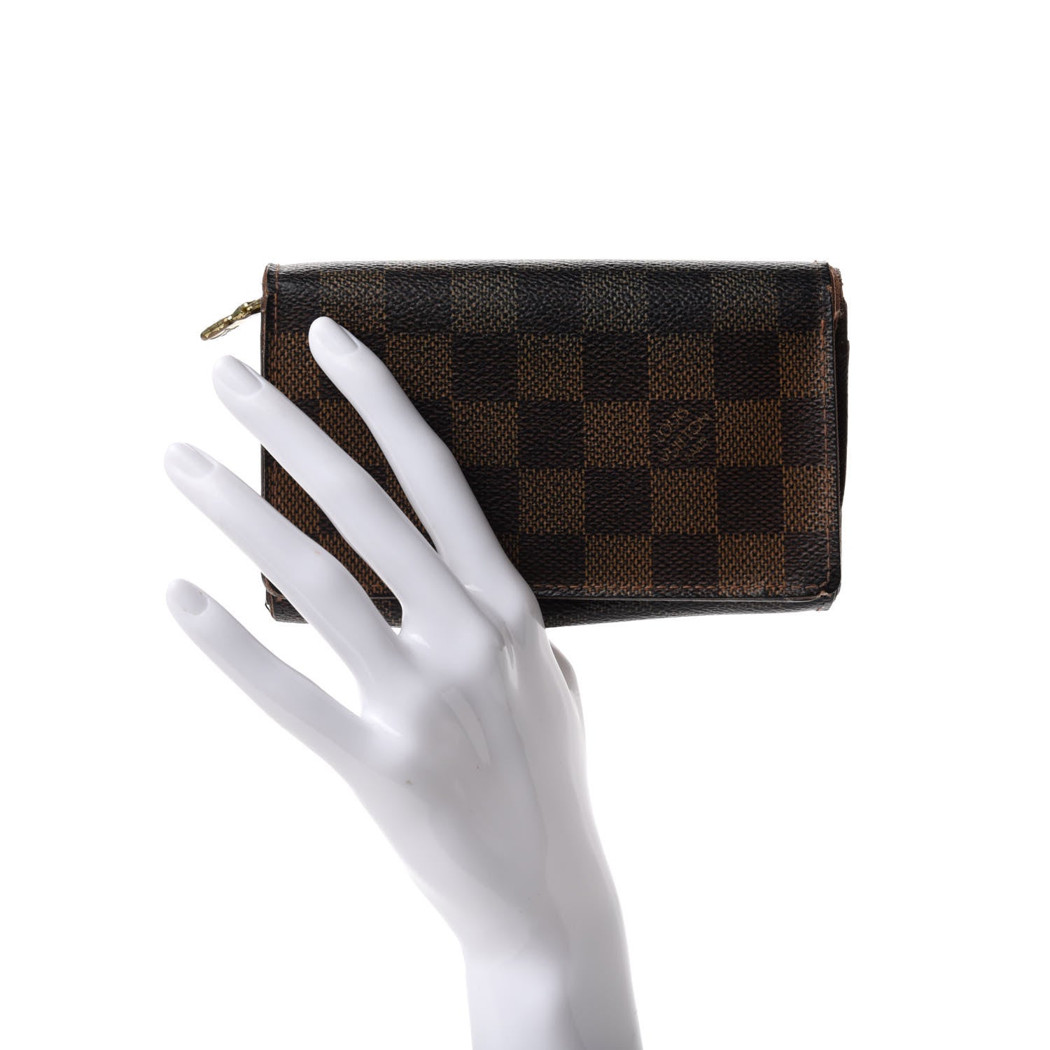Louis Vuitton Damier Ebene Porte-Monnaie Billets Tresor Wallet 2 of 6
