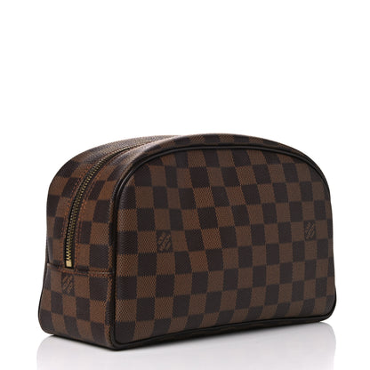 Louis Vuitton Damier Ebene Toiletry Bag 25 3 of 9