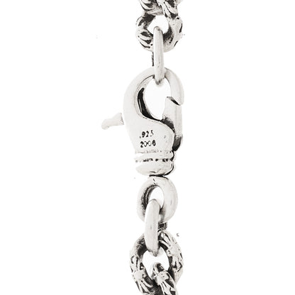 Chrome Hearts Sterling Silver Mini Extra Fancy Link Bracelet 4 of 4