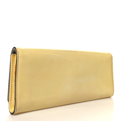 Gucci Patent Romy Clutch Off White 3 of 14