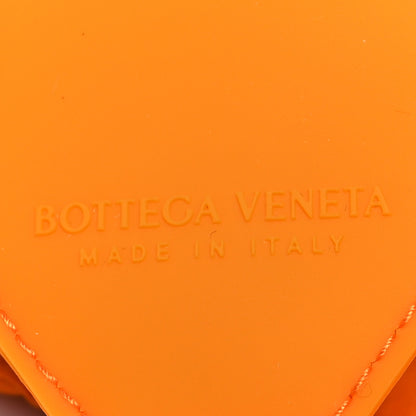 Bottega Veneta Nylon Intrecciato Mini Padded Tech Candy Cassette Bag Orange 6 of 11