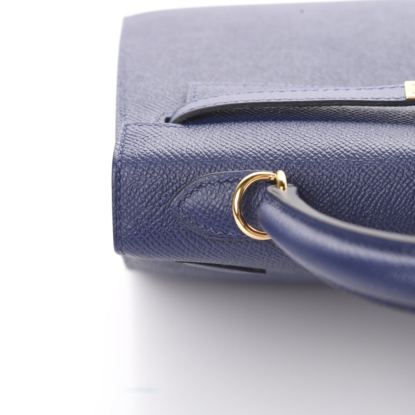 Epsom Kelly Sellier 25 Bleu Saphir