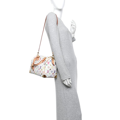 Louis Vuitton LV X TM Monogram Multicolor Speedy Bandouliere 25 White 2 of 13