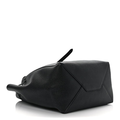 Celine Soft Grained Calfskin Small Belt Cabas Phantom Black 4 of 10