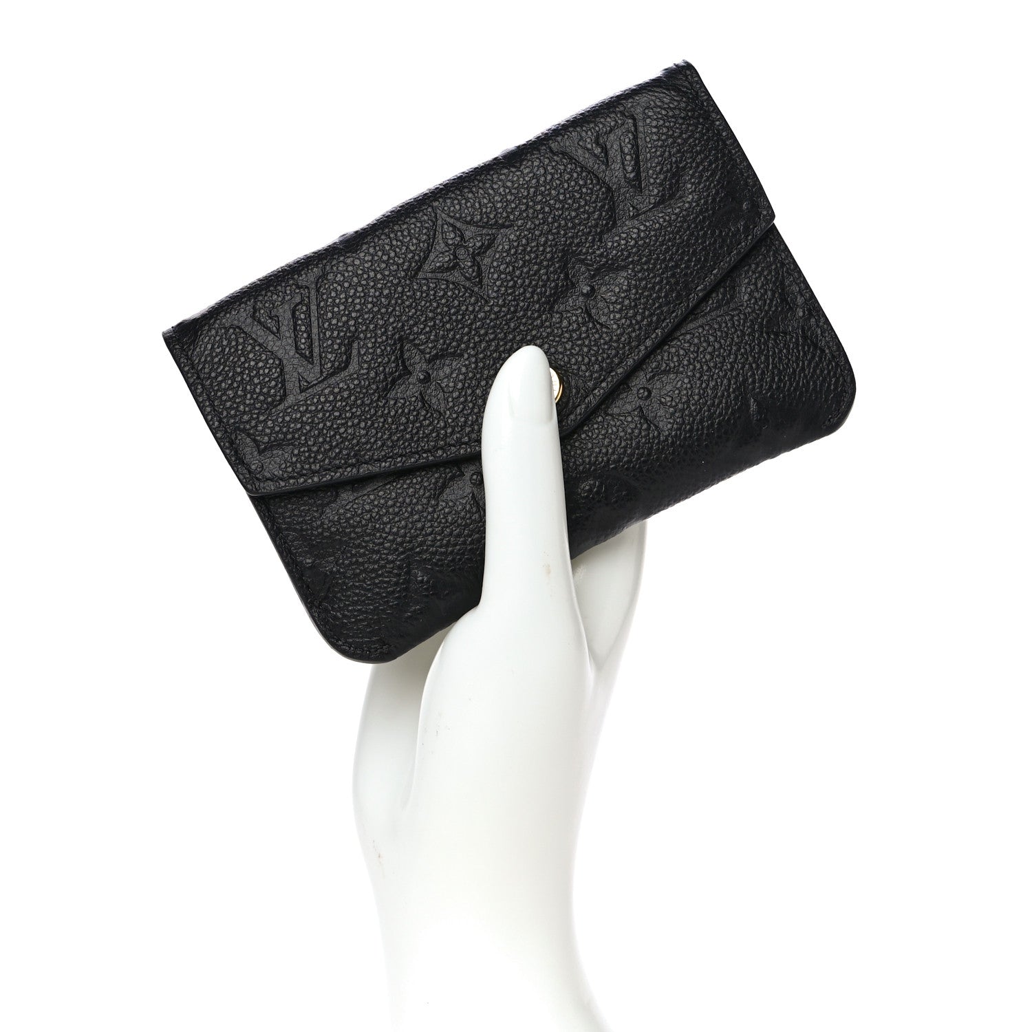 Louis Vuitton Empreinte Key Pouch Black 2 of 10
