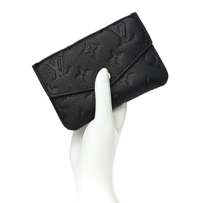 Louis Vuitton Empreinte Key Pouch Black 2 of 10