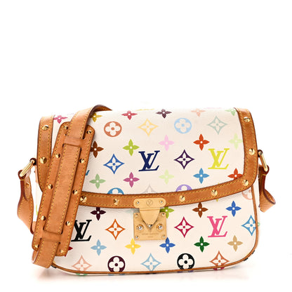 Louis Vuitton Monogram Multicolor Sologne White 1 of 11