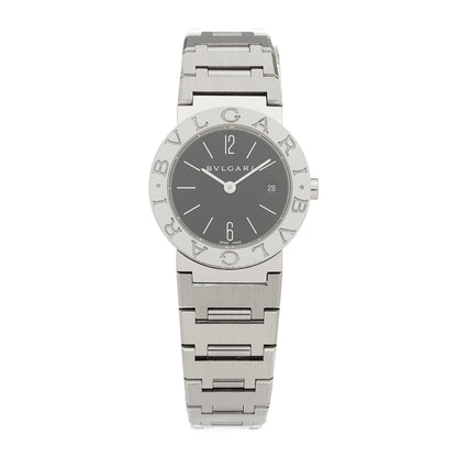 Bulgari Stainless Steel 26mm Quartz Watch Black 1 of 4