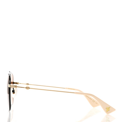 Gucci Aviator Sunglasses GG0514S Gold 3 of 9