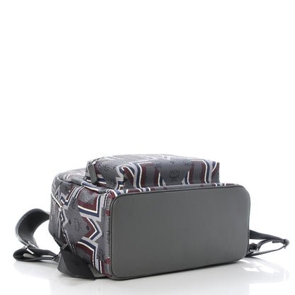MCM Visetos Gunta Medium Stark Backpack Phantom Grey 4 of 9