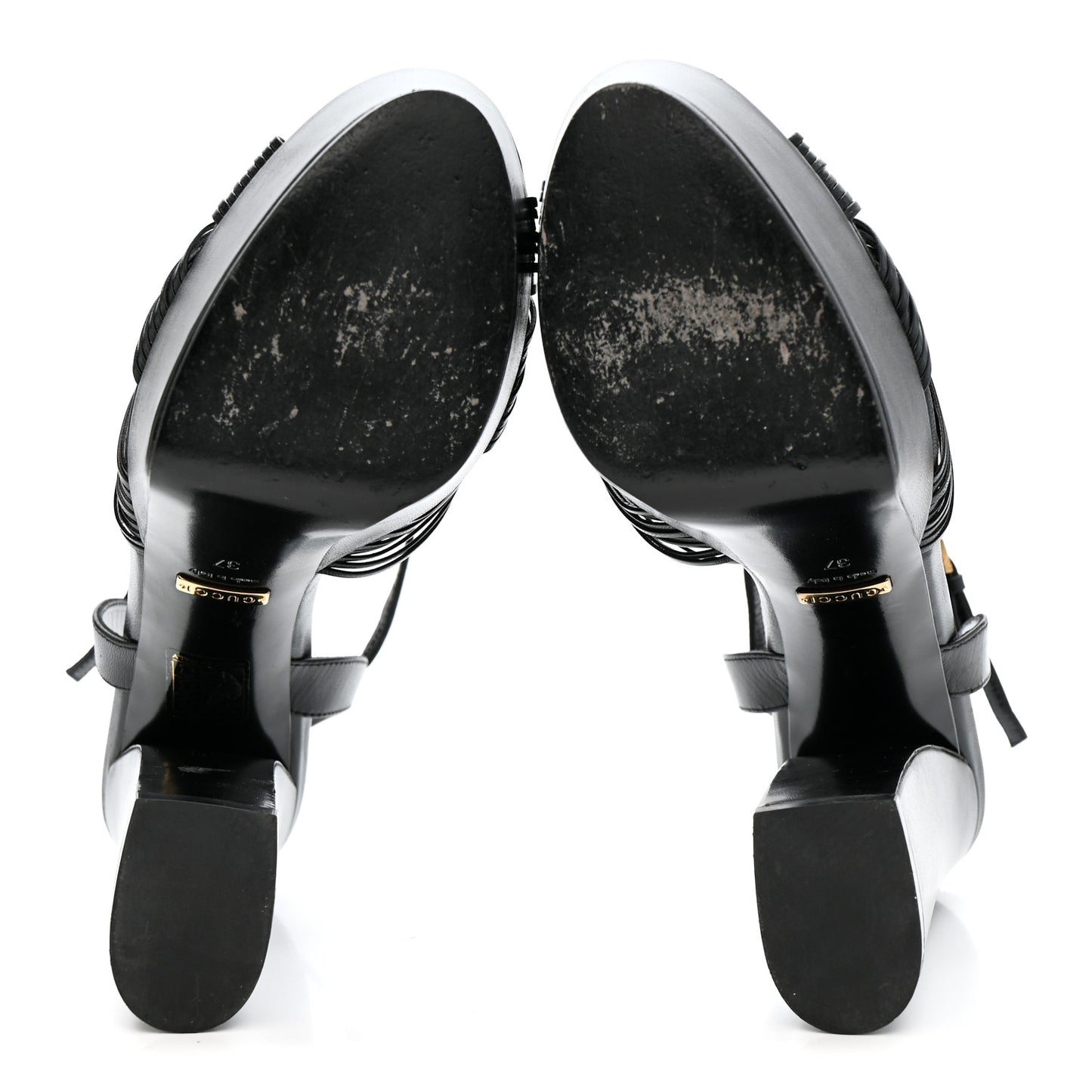 Malaga Kid Allie Platform Sandals 37 Black