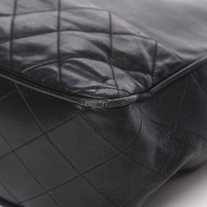 Chanel Lambskin Quilted Shoulder Bag Black 15 of 18