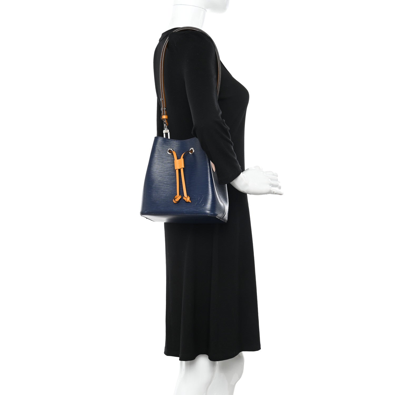Louis Vuitton Epi Neonoe BB Indigo Safran 2 of 12