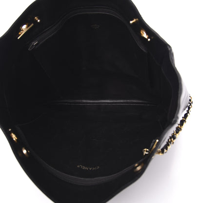Chanel Lambskin Quilted Shoulder Bag Black 4 of 18