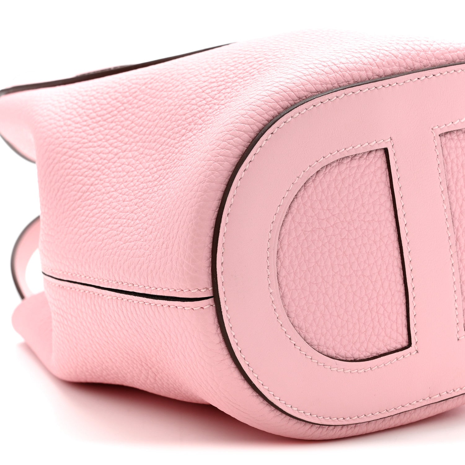 Hermes Taurillon Clemence Swift In-The-Loop 18 Bag Rose Sakura 9 of 11