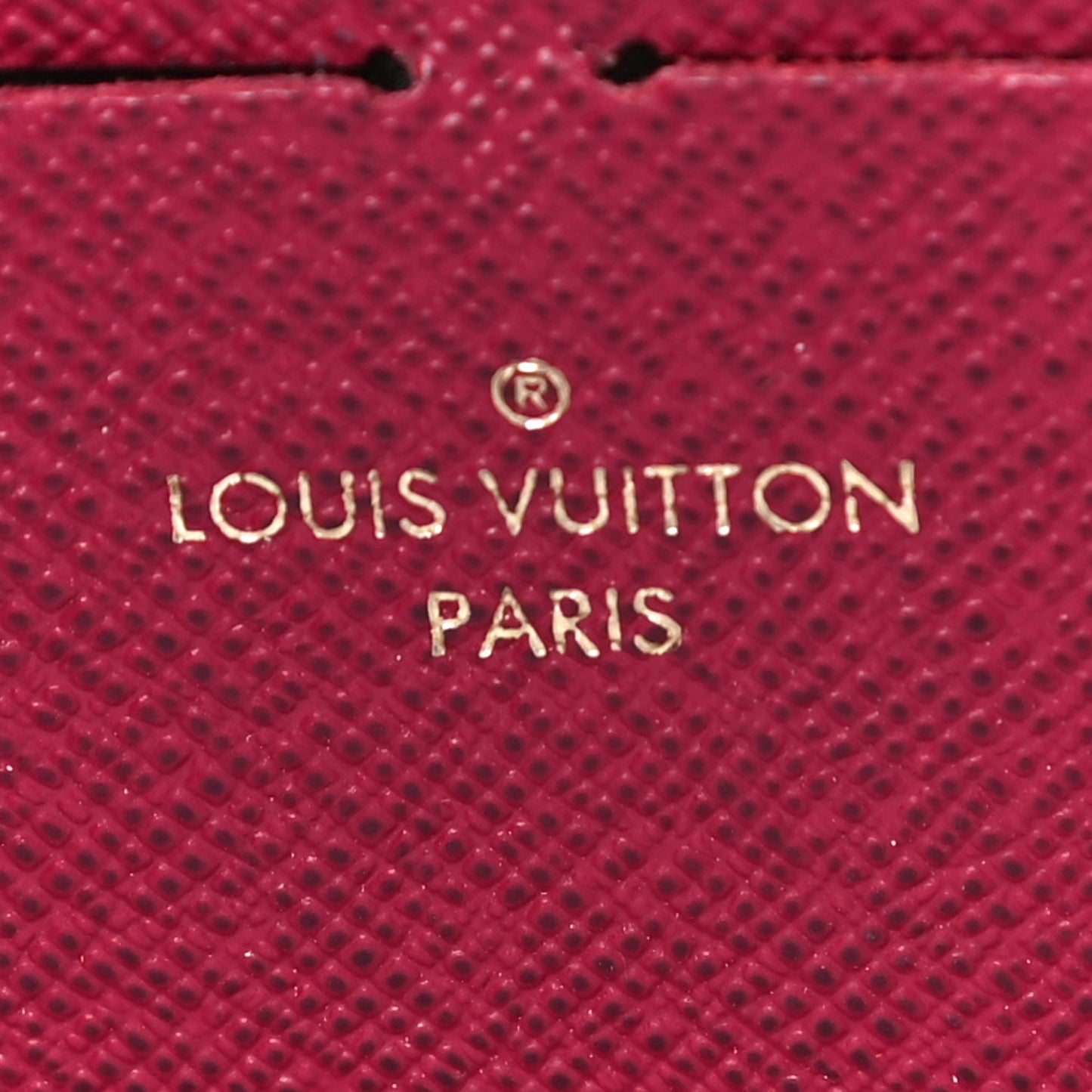 Monogram Clemence Wallet Fuchsia