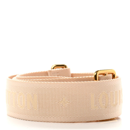 Louis Vuitton Nylon Petite Malle Souple Shoulder Strap Creme 2 of 3
