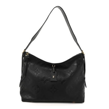 Louis Vuitton Empreinte Monogram Giant Carryall MM Black 1 of 12