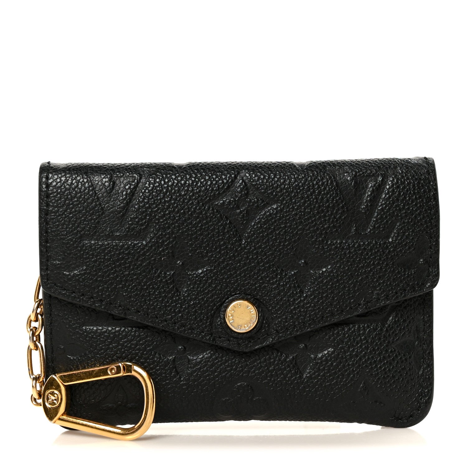 Louis Vuitton Empreinte Key Pouch Black 1 of 9