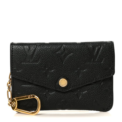 Louis Vuitton Empreinte Key Pouch Black 1 of 9