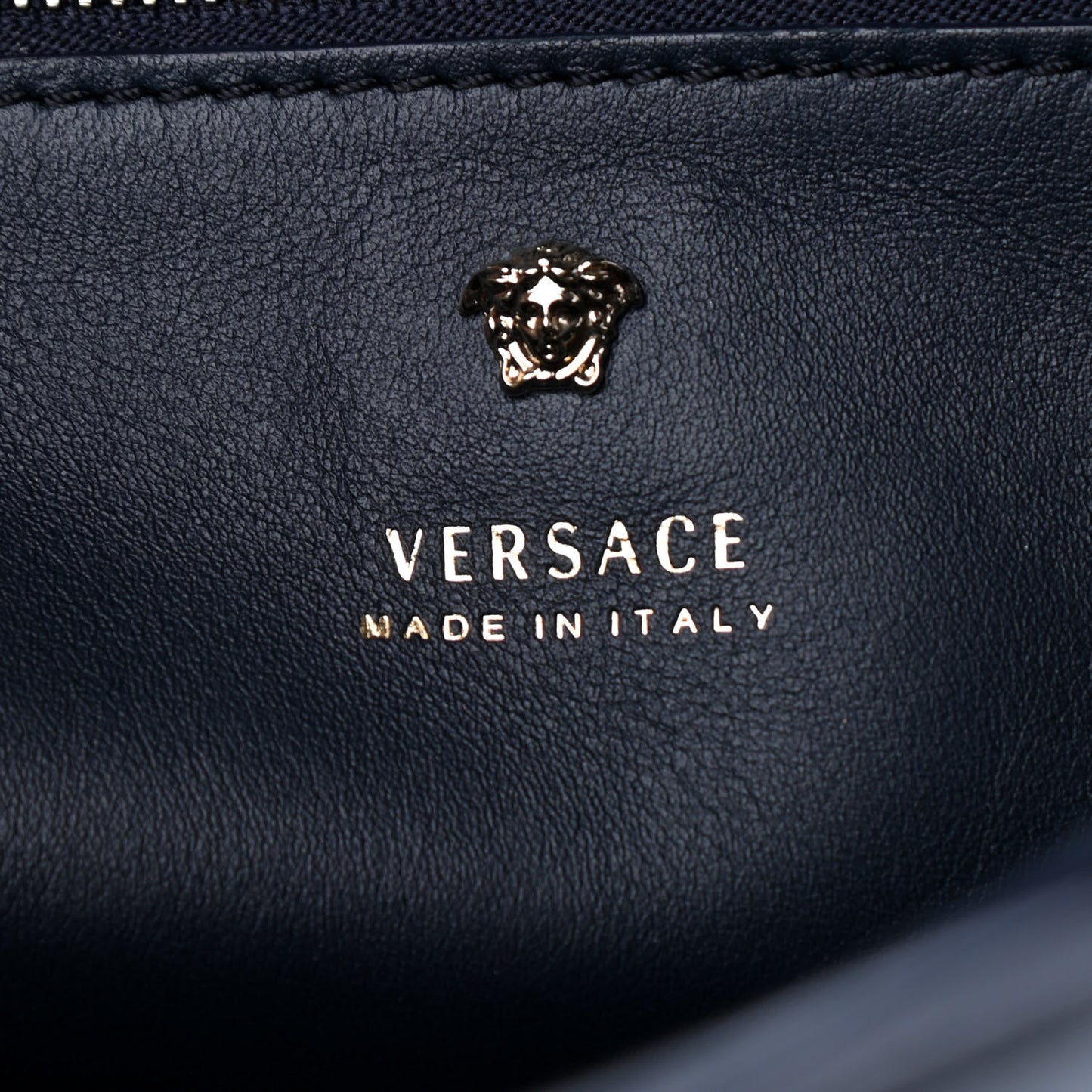 Vitello Medium Palazzo Empire Bag Deep Blue