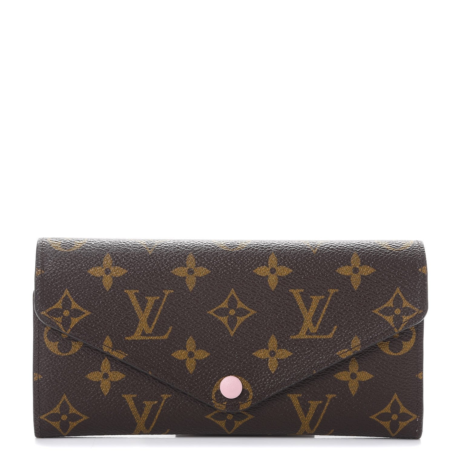 Louis Vuitton Monogram Josephine Wallet Rose Ballerine 1 of 11