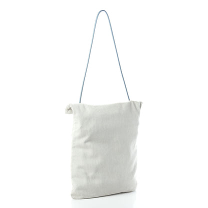 Hermes Canvas Aline Grooming Bag Craie Blue Jean 3 of 9