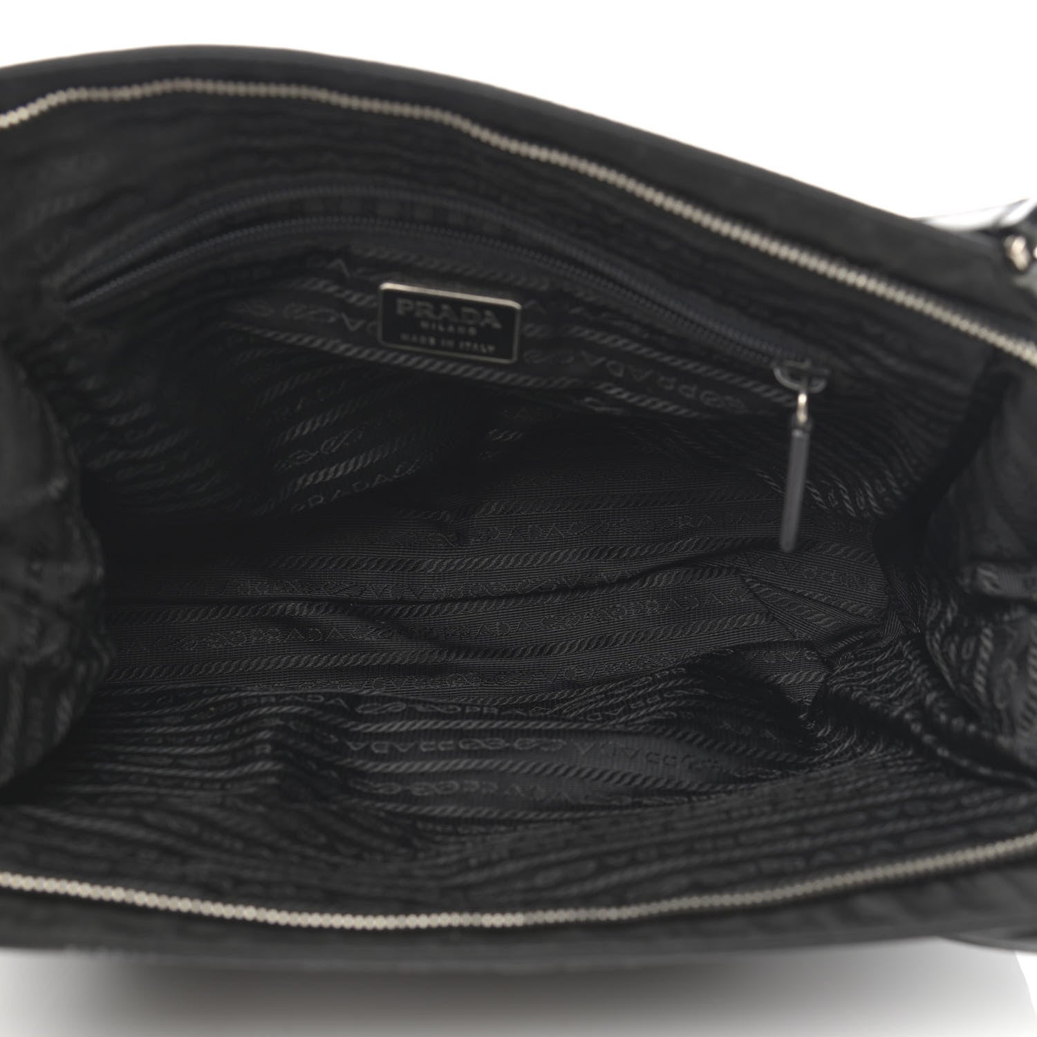 Prada Tessuto Nylon City Tote Black 5 of 15