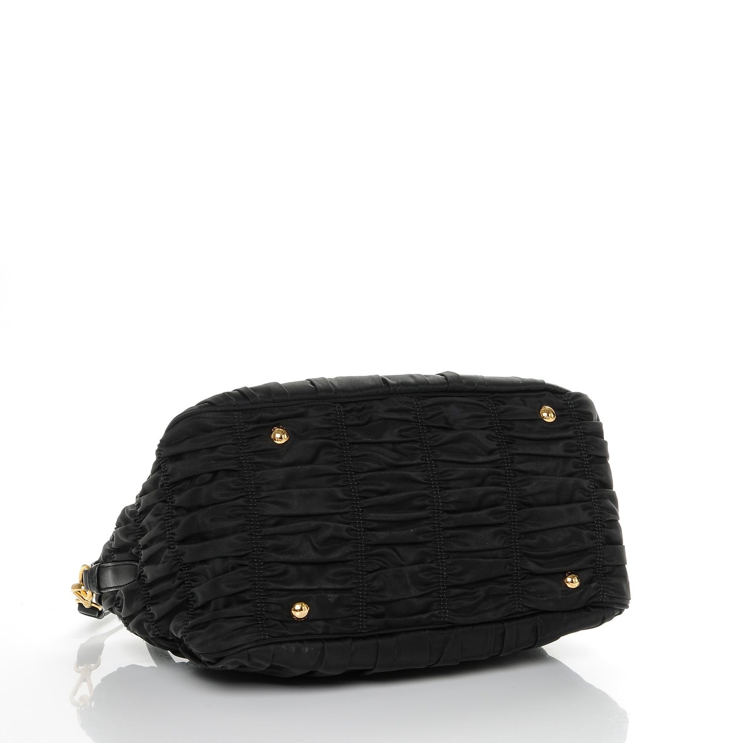 Tessuto Nylon Gaufre Tote Nero Black