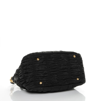 Prada Tessuto Nylon Gaufre Tote Nero Black 4 of 6