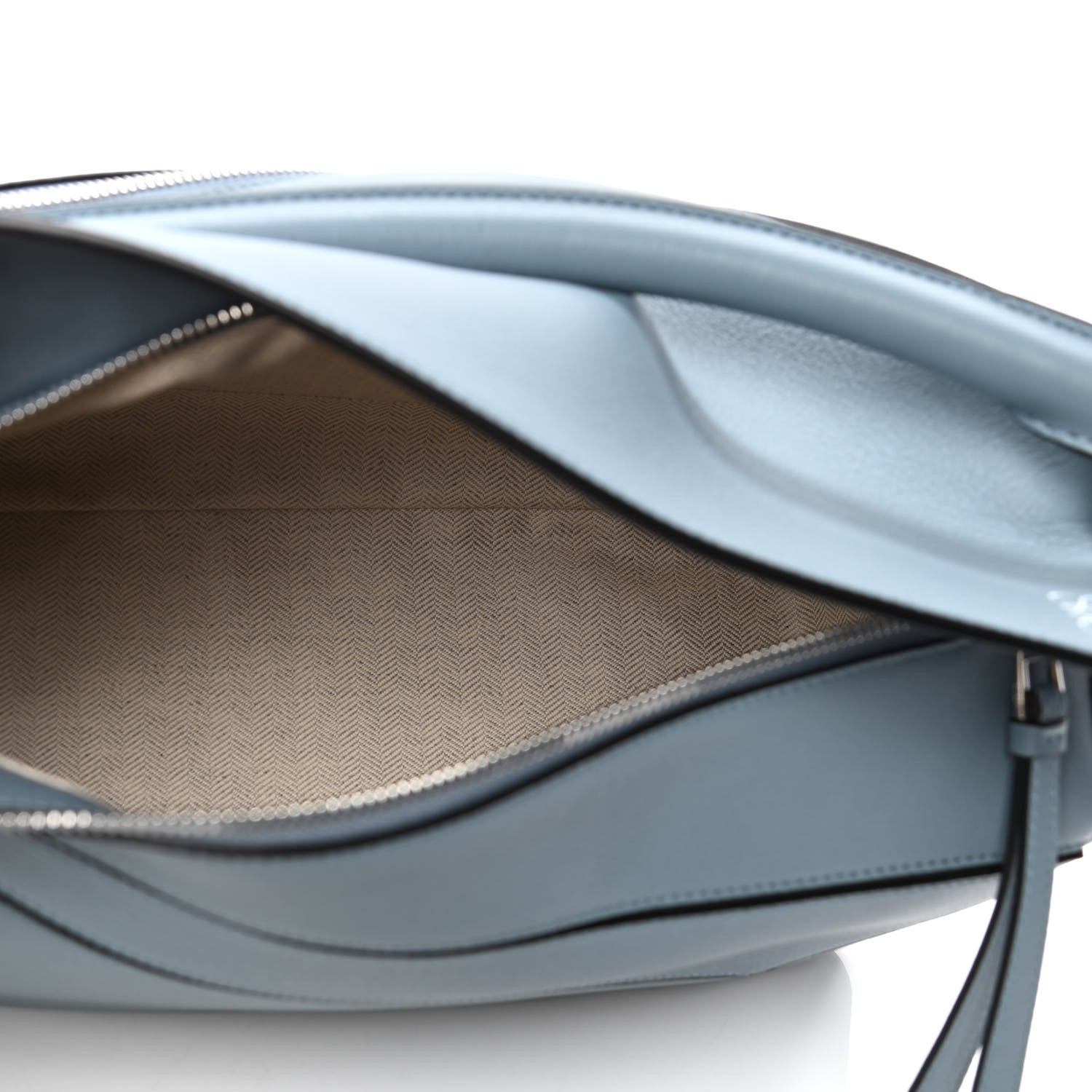 Loewe Calfskin Medium Puzzle Bag Stone Blue 4 of 5