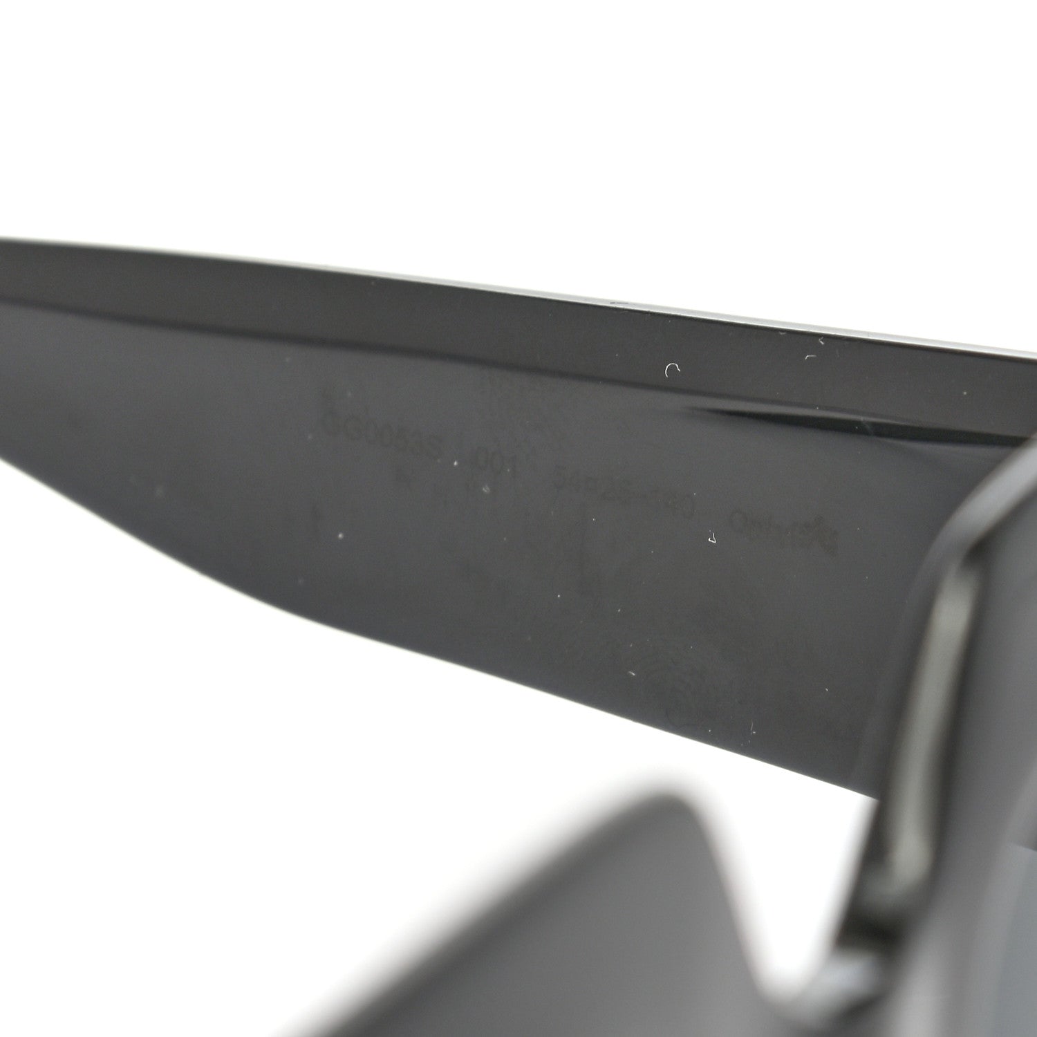 Gucci Acetate Square Frame Sunglasses GG0053S Black 5 of 6