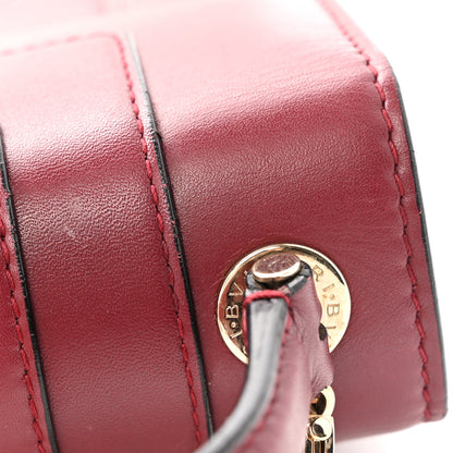Bulgari Calfskin Serpenti Forever Top Handle Burgundy 12 of 14