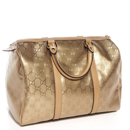 Gucci Imprime Monogram Medium Joy Boston Champagne 3 of 9
