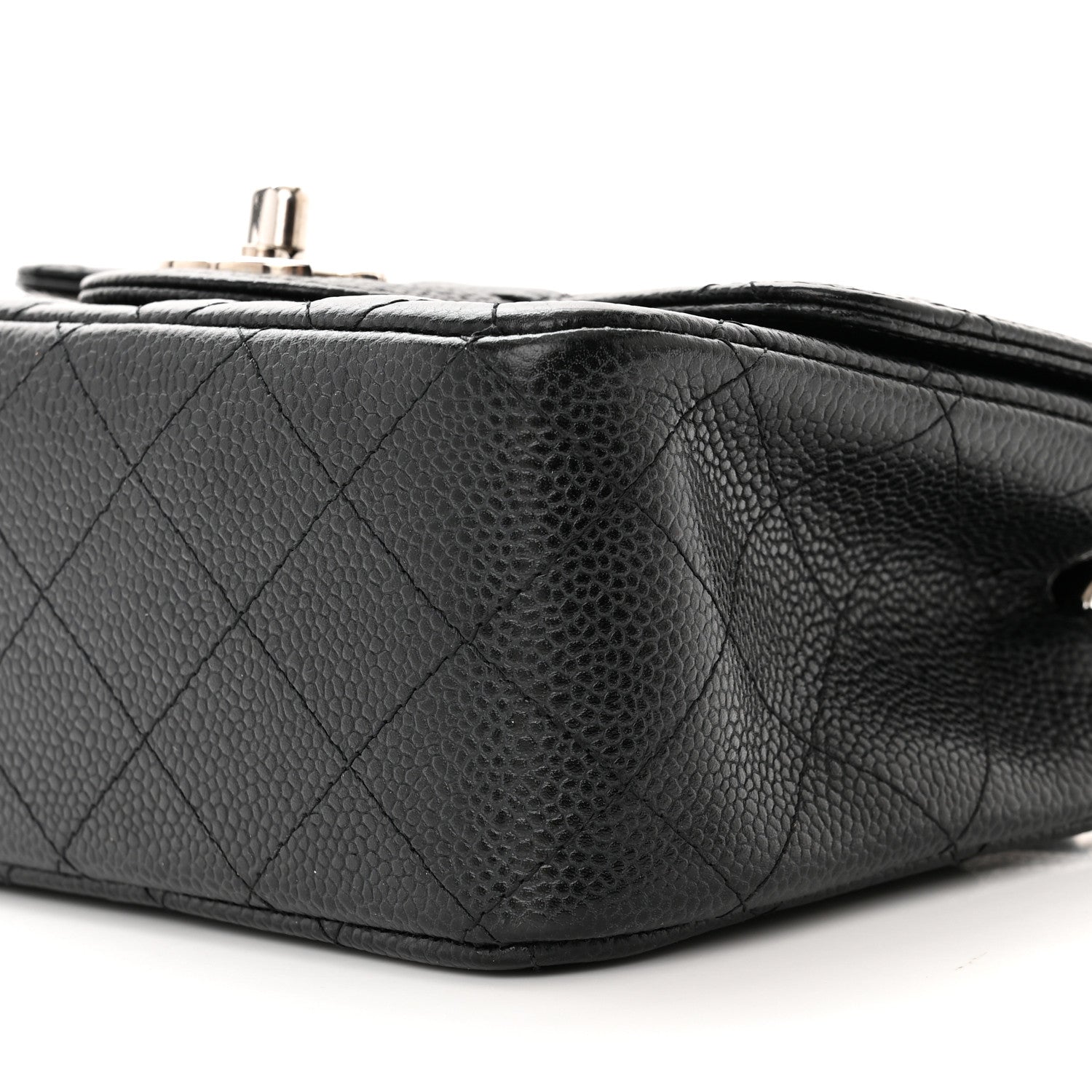 Chanel Caviar Quilted Mini Square Flap Black 10 of 13