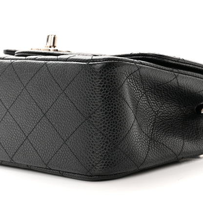 Chanel Caviar Quilted Mini Square Flap Black 10 of 13