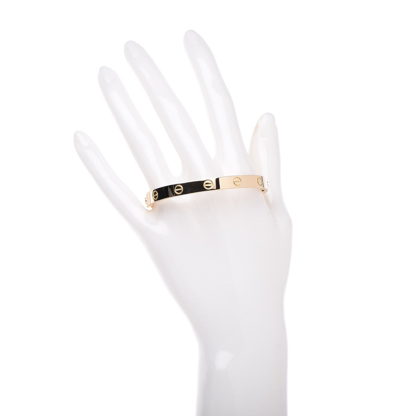 18K Yellow Gold LOVE Bracelet 17