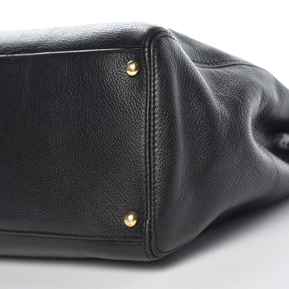 Chanel Calfskin Cerf Shopper Tote Black 9 of 12