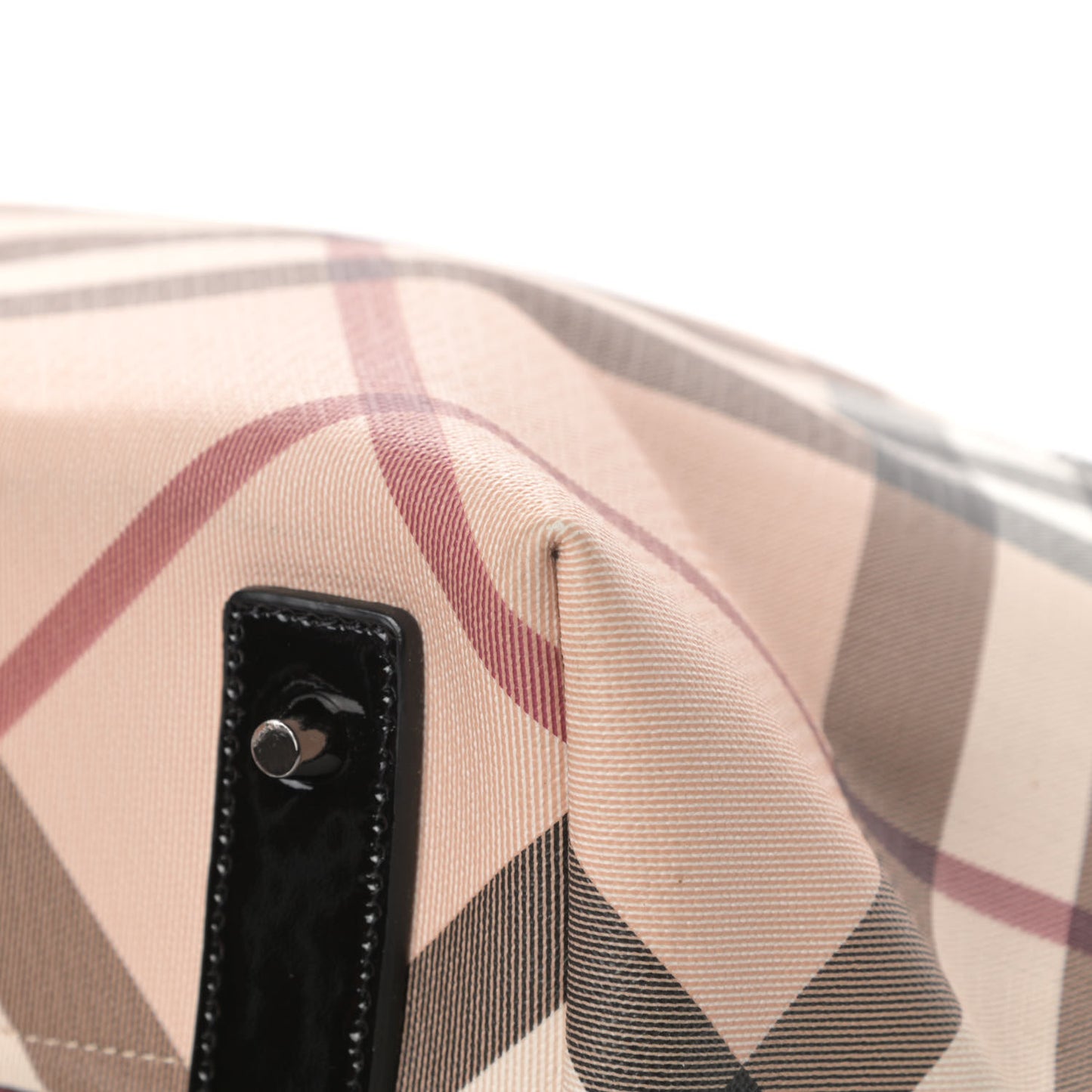 Nova Check Large Nickie Tote Black