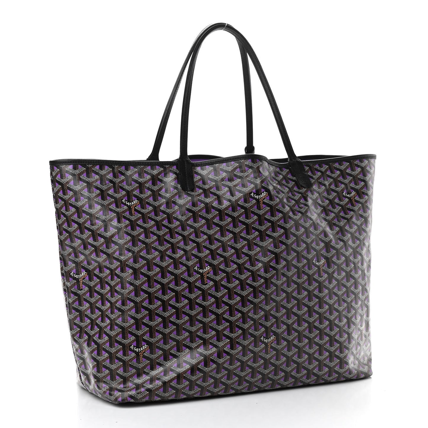 Goyardine Saint Louis Claire Voie GM Black Purple