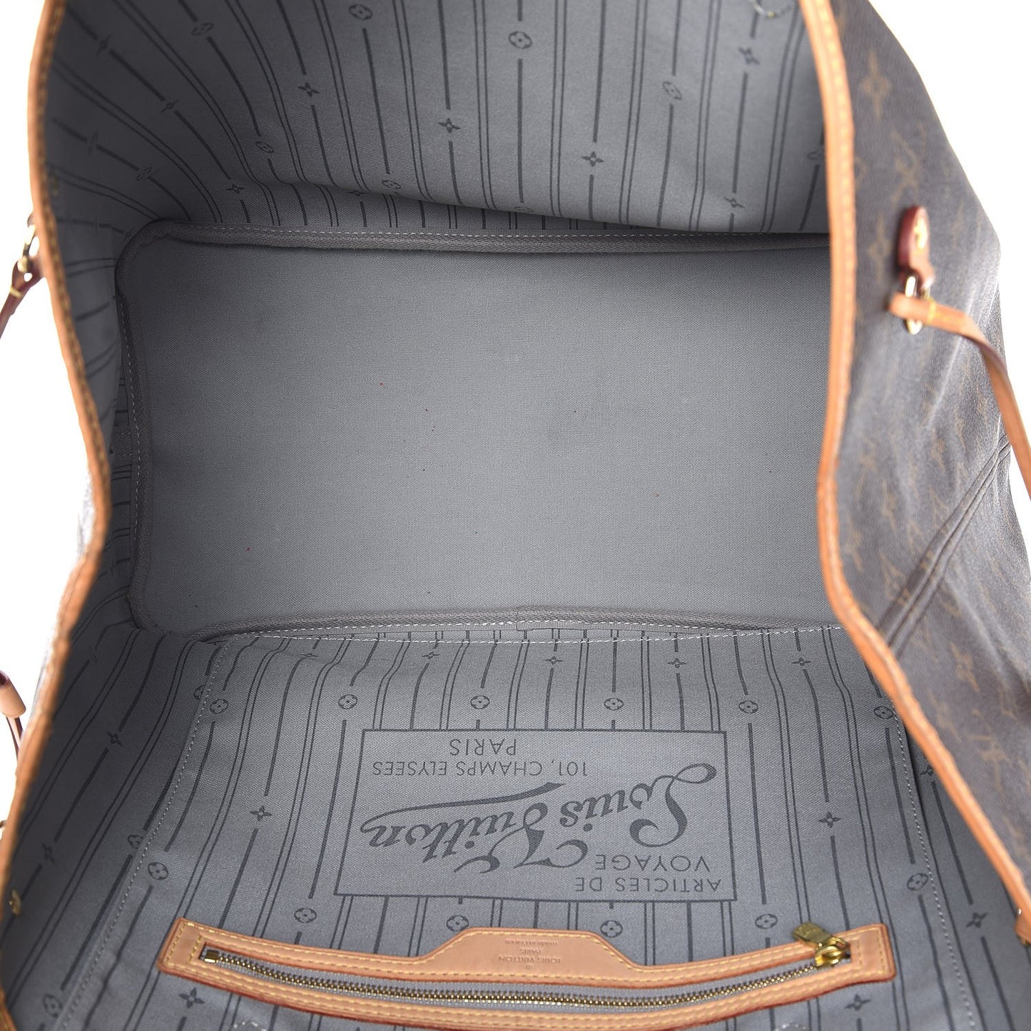 Monogram My LV Heritage Neverfull GM Gris White