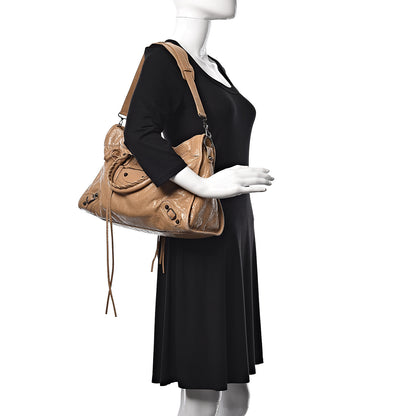 Balenciaga Agneau Classic Hardware City Beige Nougatine 2 of 11