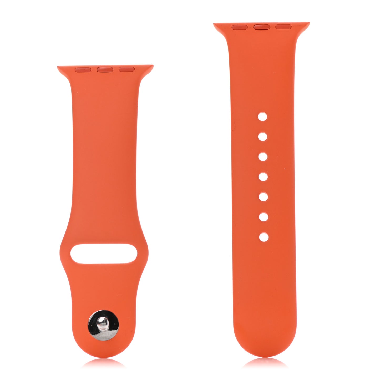Silicone 38mm Apple Sports Watch Single Tour Band Orange