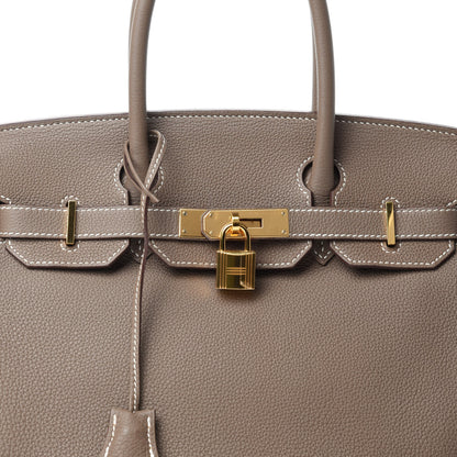 Hermes Togo Birkin 30 Etoupe 10 of 11