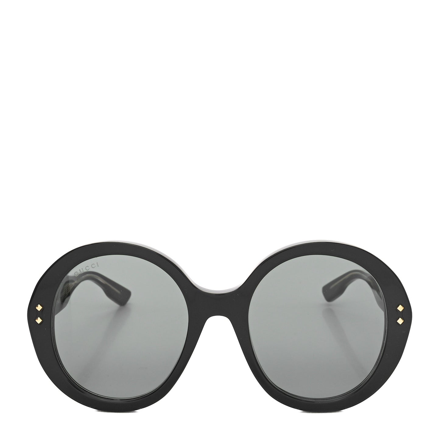 Acetate Round Sunglasses GG1081S Black
