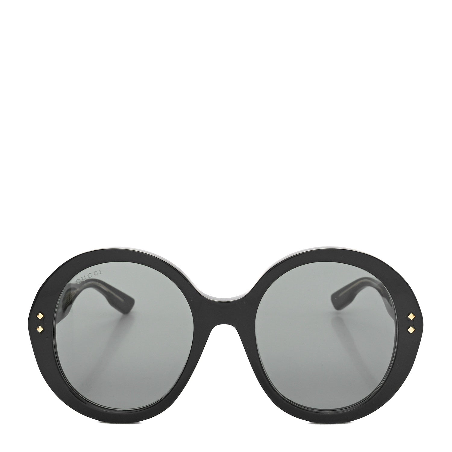 Gucci Acetate Round Sunglasses GG1081S Black 2 of 7