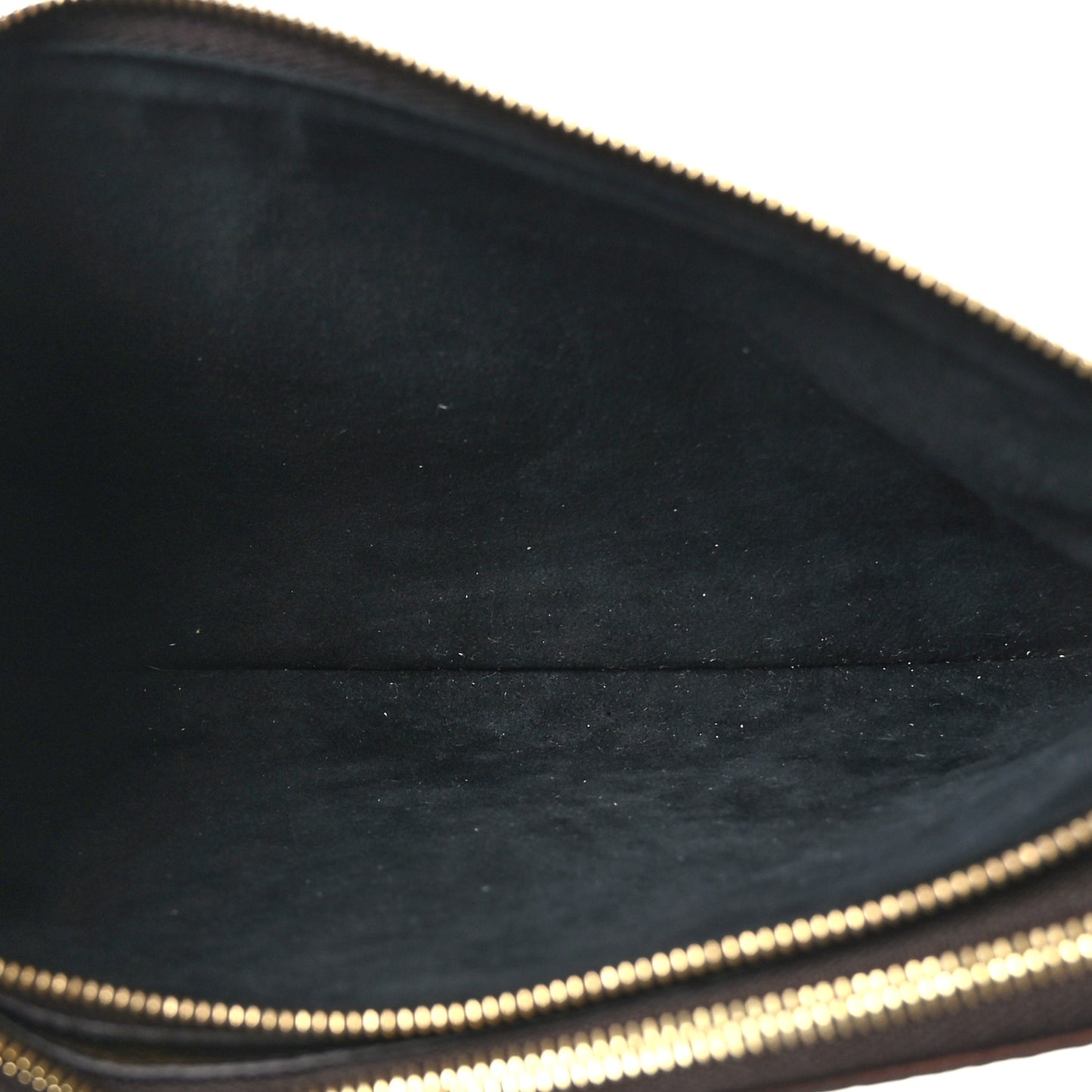 Reverse Monogram Giant Double Zip Pochette