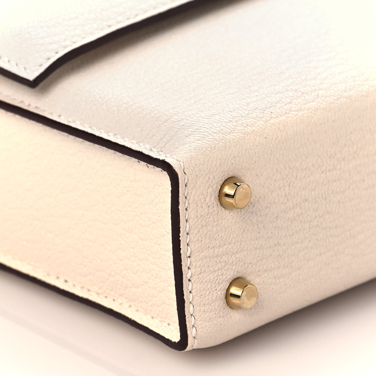 Hermes Chevre Mysore Mini Verrou Chaine Bag Nata 9 of 10